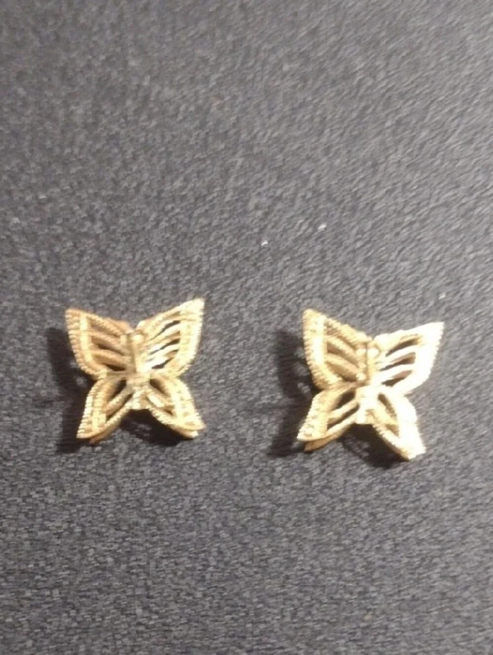 Gold Butterfly Stud Earrings - Women Jewelry